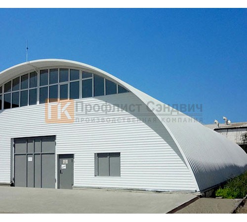 Профнастил МП20ПГ-0.7, Ширина-1100, Полиэстер RAL9002