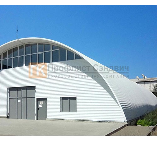 Профнастил МП20ПГ-0.5, Ширина-1100, Полиэстер RAL9010