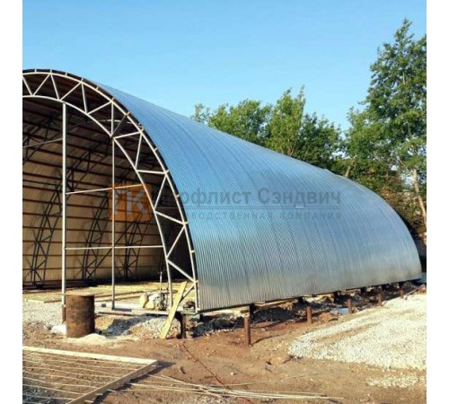 Профнастил МП20ПГ-0.6, Ширина-1100, Оцинкованный