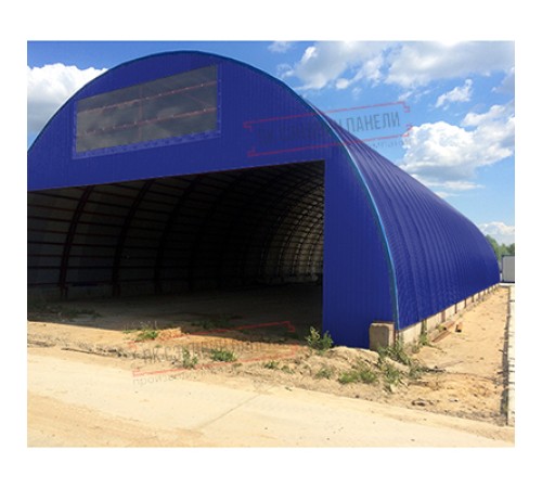 Профнастил МП35-0.7, Ширина-1035, Полиэстер RAL5002