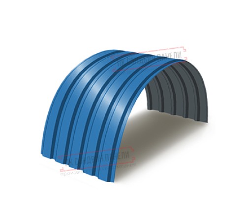 Профнастил МП35-0.7, Ширина-1035, Полиэстер RAL5015