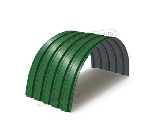 Профнастил МП35-0.5, Ширина-1035, Полиэстер RAL6002