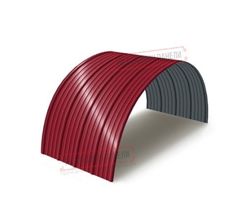 Профнастил окрашенный НС18ПГ-1120-0.55 цена за пог.м