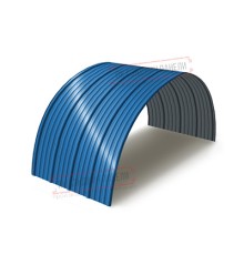 Профнастил окрашенный НС18ПГ-1120-0.6 цена за м2