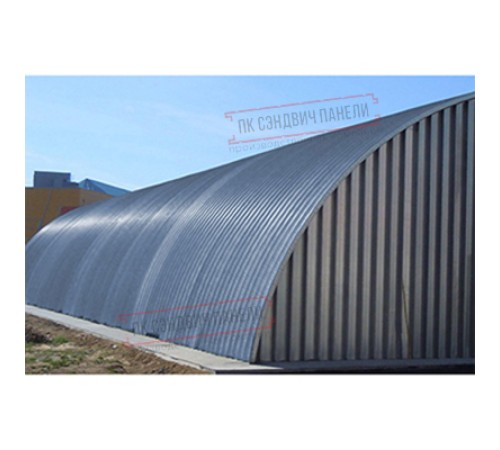 Профнастил оцинкованный НС18ПГ-1120-0.65 цена за м2