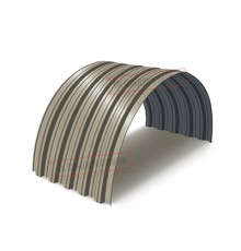 Профнастил НС35ПГ-0.45, Ширина-1100, Полиэстер RAL1035