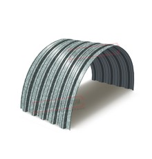 Профнастил НС35ПГ-0.45, Ширина-1100, Оцинкованный