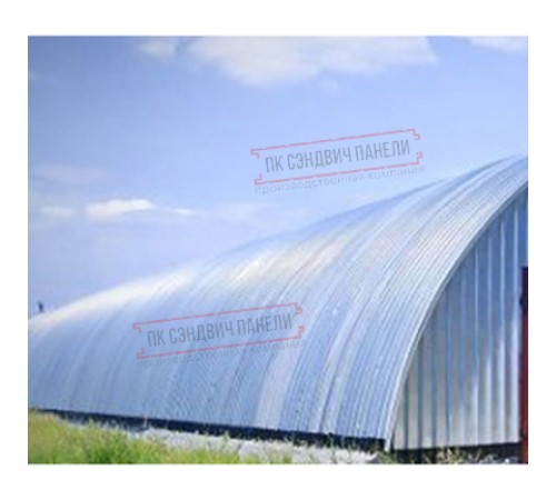 Профнастил НС35ПГ-0.6, Ширина-1100, Оцинкованный