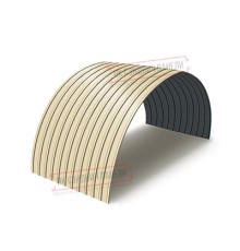 Профнастил С10ПГ-1150-0.45 Полиэстер RAL1015