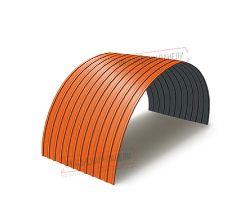 Профнастил С10ПГ-1150-0.5 Полиэстер RAL2004