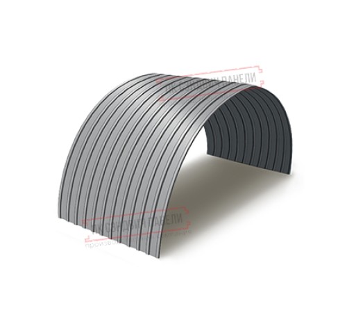 Профнастил С10ПГ-1150-0.6 Полиэстер RAL7004