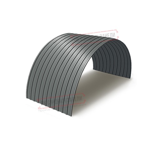 Профнастил С10ПГ-1150-0.45 Полиэстер RAL7005