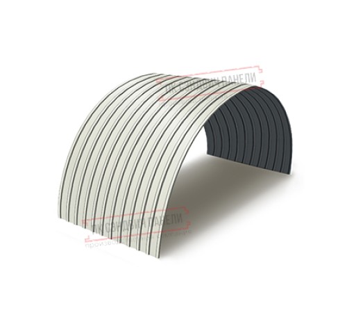 Профнастил С10ПГ-1150-0.45 Полиэстер RAL9010