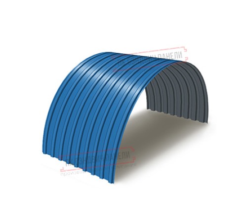 Профнастил окрашенный С17ПГ-1100-0.55 цена за пог.м