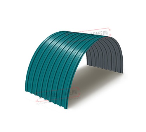 Профнастил окрашенный С17ПГ-1100-0.8 цена за пог.м