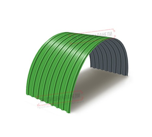 Профнастил окрашенный С17ПГ-1100-0.6 цена за пог.м