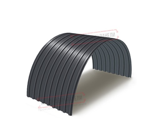 Профнастил окрашенный С17ПГ-1100-0.65 цена за пог.м