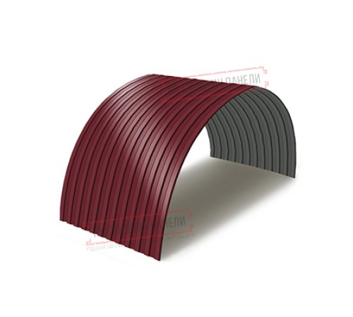 Профнастил СС10ПГ-1150-0.7 Полиэстер RAL3005