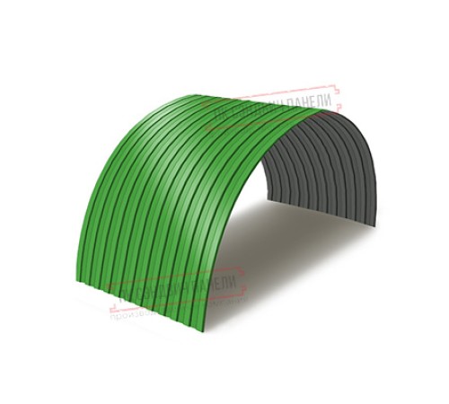 Профнастил СС10ПГ-1150-0.5 Полиэстер RAL6018