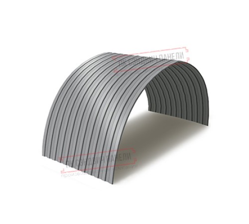 Профнастил СС10ПГ-1150-0.6 Полиэстер RAL7004