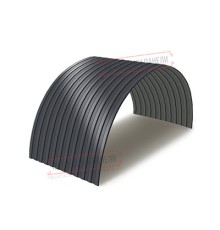 Профнастил СС10ПГ-1150-0.5 Полиэстер RAL7024