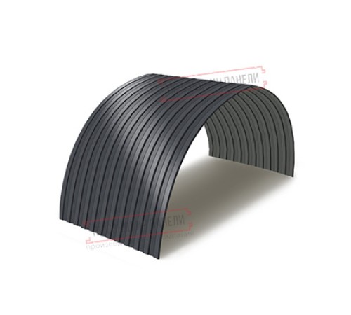 Профнастил СС10ПГ-1150-0.5 Полиэстер RAL7024