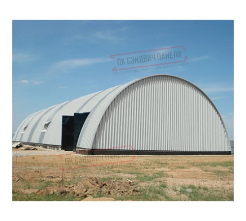 Профнастил СС10ПГ-1150-0.5 Полиэстер RAL7047