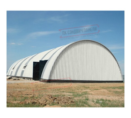 Профнастил СС10ПГ-1150-0.65 Полиэстер RAL9003