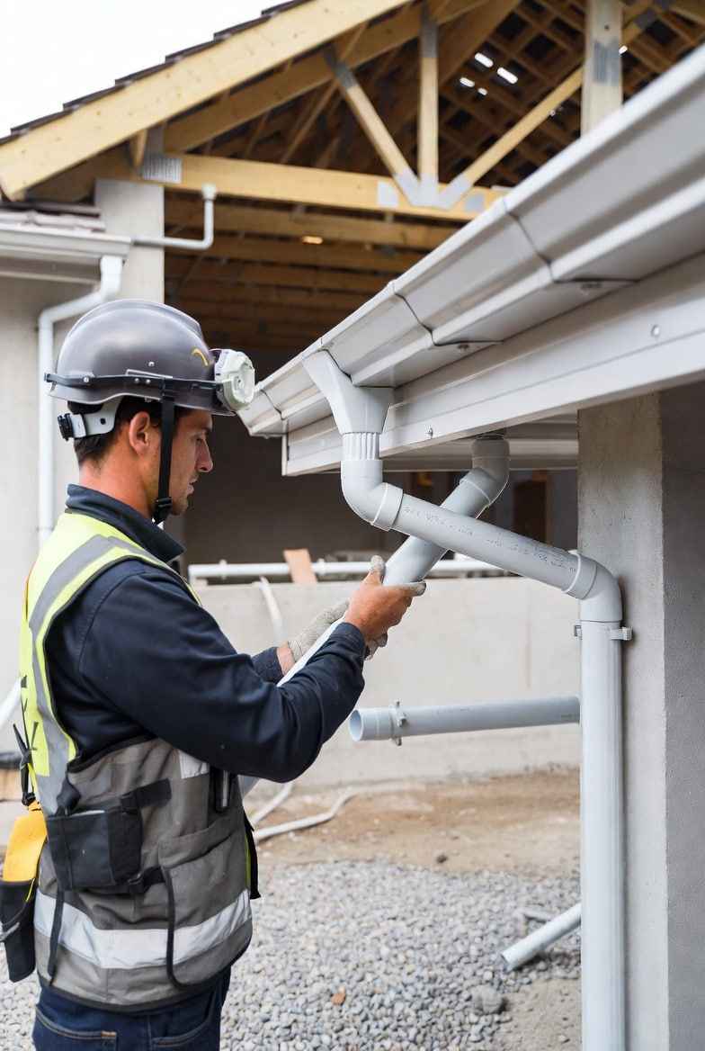 Комплектация водостока на объект