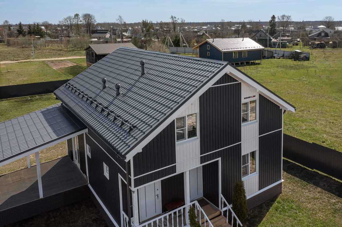 Металлочерепица Супермонтеррей — объект 4