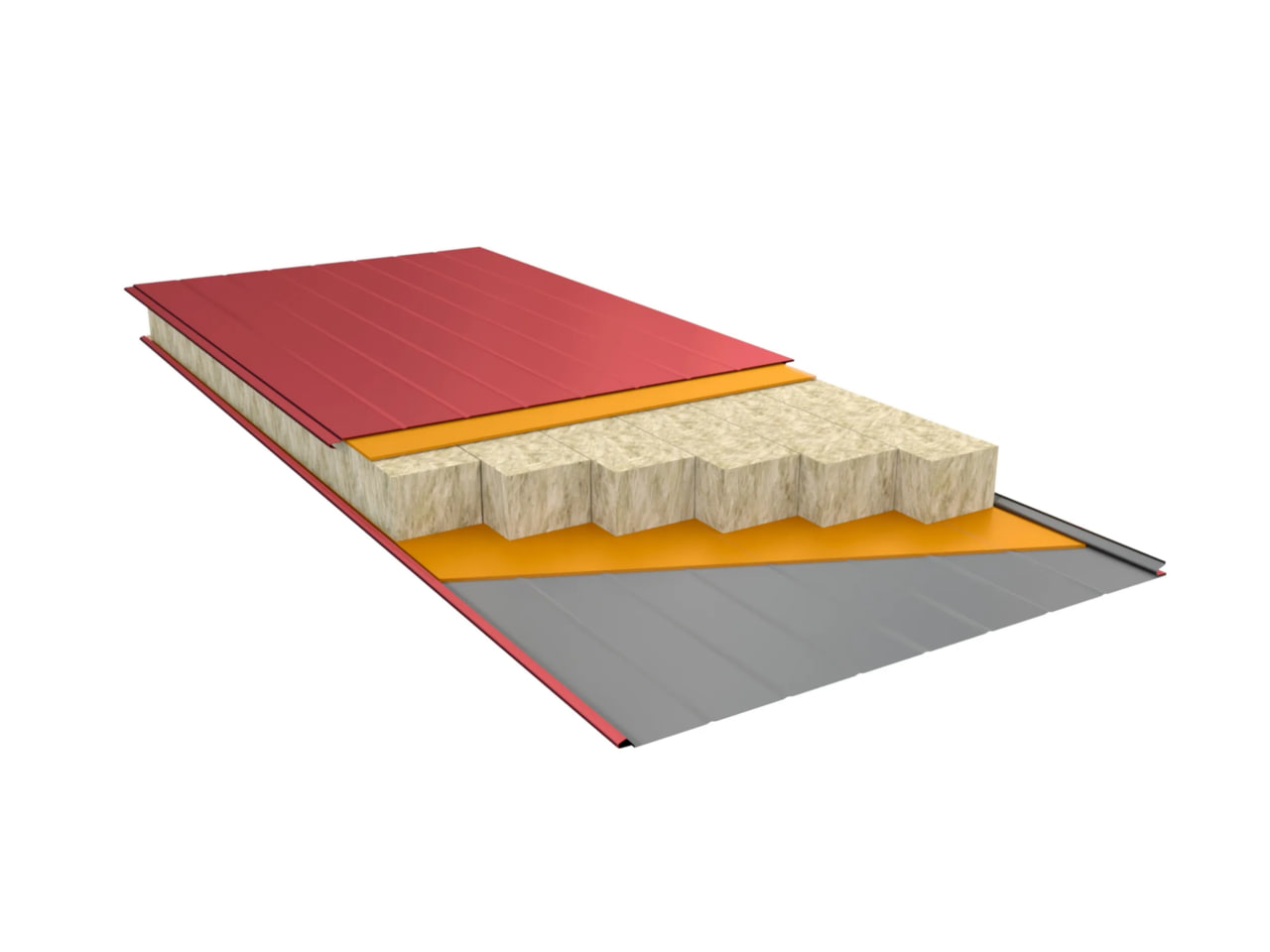 Сэндвич-панели стеновые 80 мм