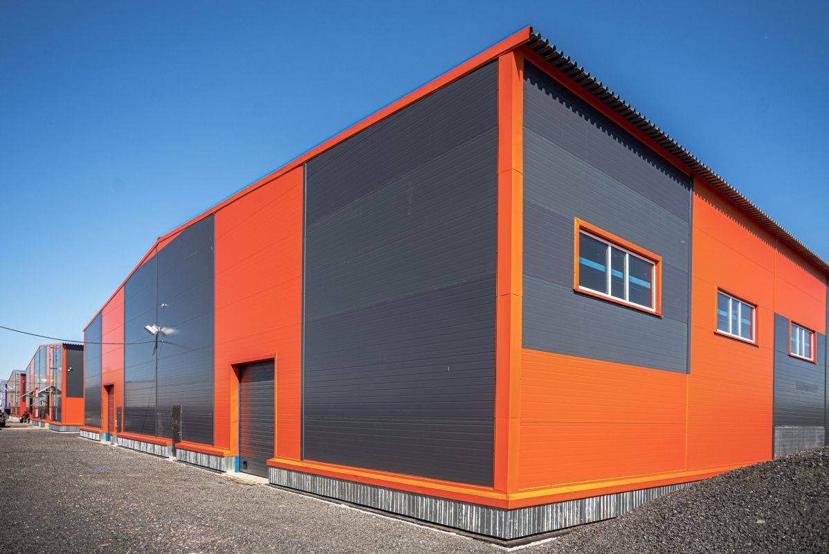 Стеновые сэндвич-панели уценка — объект 3