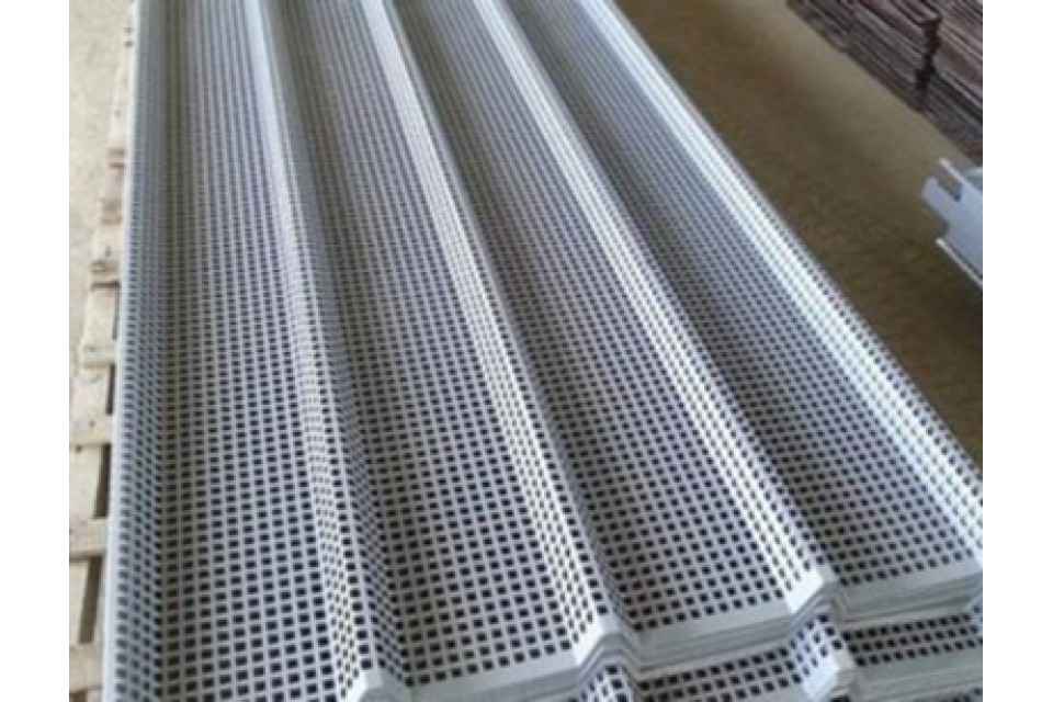 Перфорированный профнастил Т-6 оцинкованный