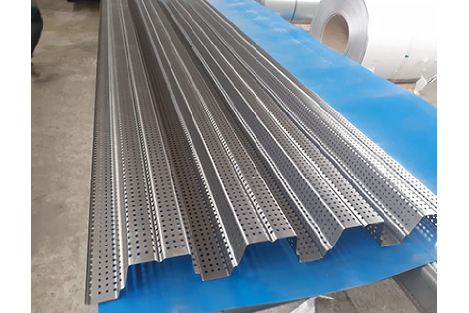 Перфорированный профнастил в ограждающих конструкциях