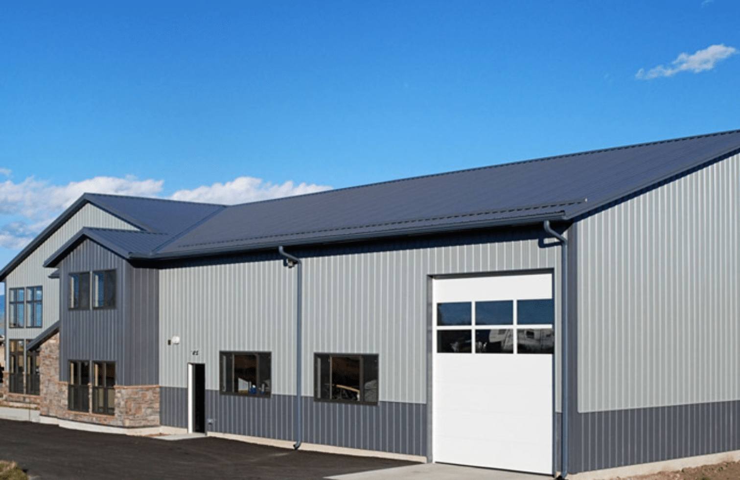 Кровельные сэндвич-панели 250 мм — объект 1