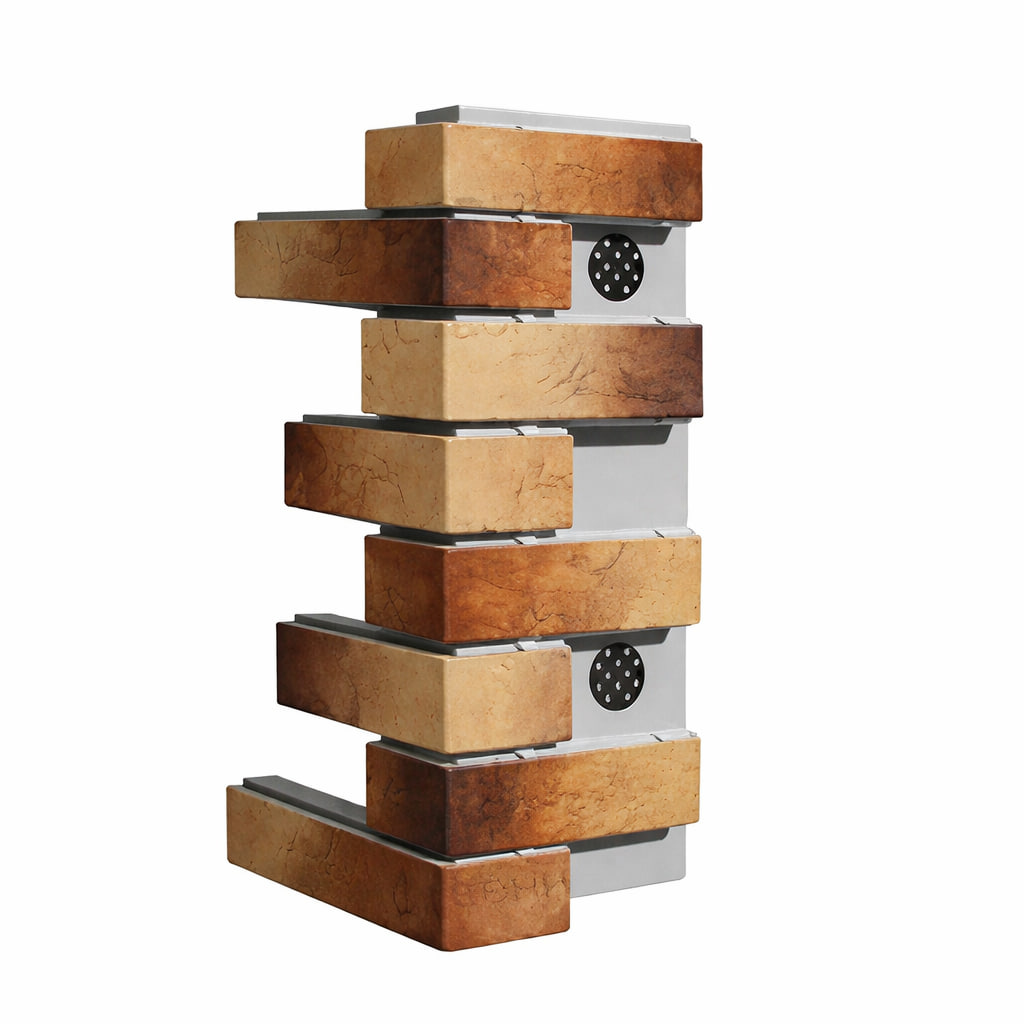 Угловой элемент для термопанели White Hills — пример