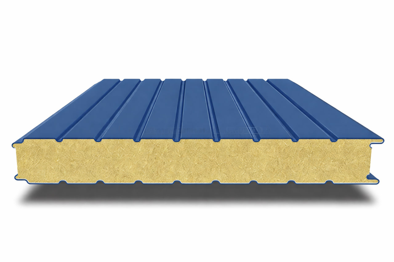 Сэндвич-панели для холодильных камер PUR 80 мм