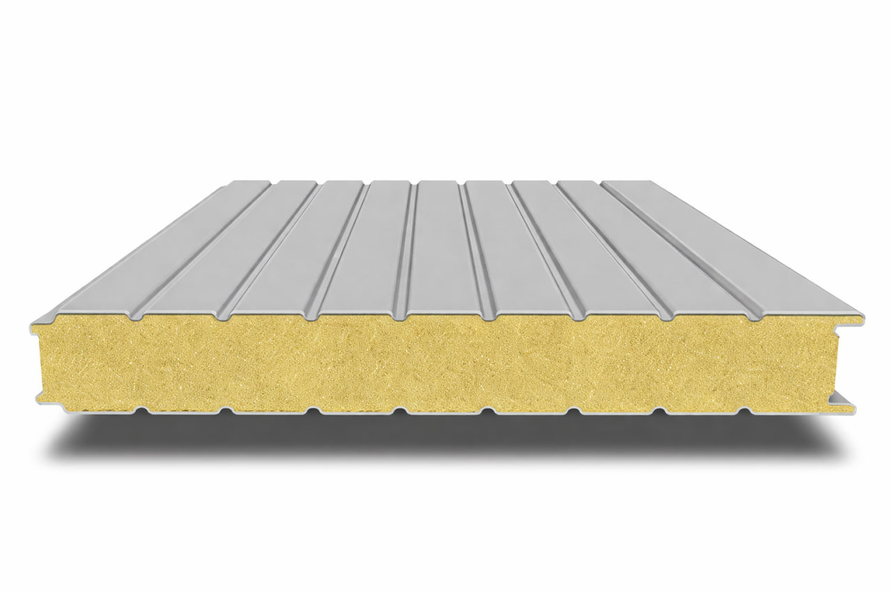 Сэндвич-панели для холодильных камер PUR 100 мм