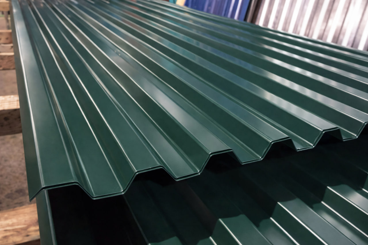 Профнастил С21 — пример применения на объекте