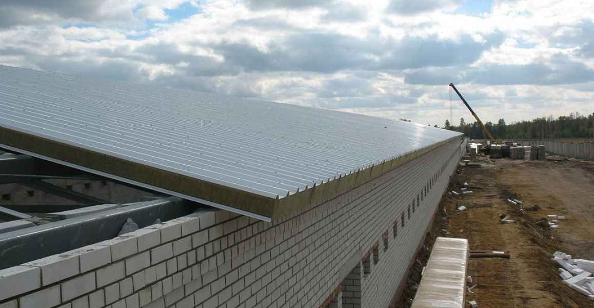 Кровля из панелей