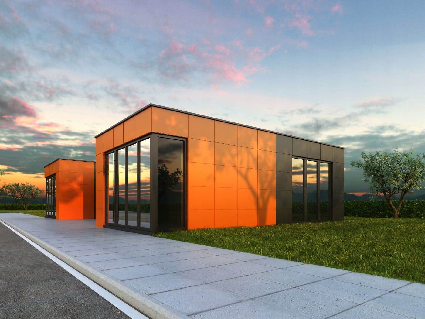 Ограждение из профнастила Н60 — объект 3