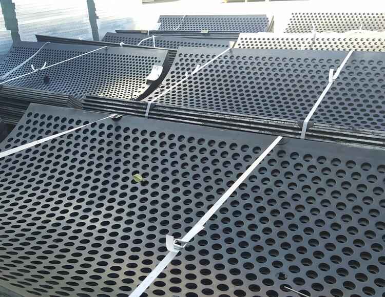 Перфорированный профнастил — объект 4