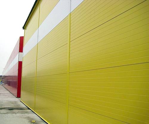 Стеновые сэндвич-панели — объект 3